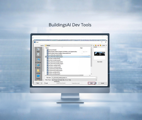 BuildingsAI developer tools interface
