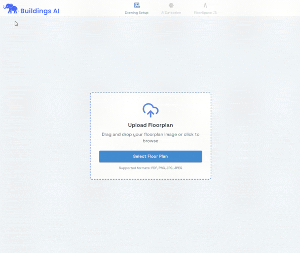 PDF2BIM conversion from drawings to BIM models