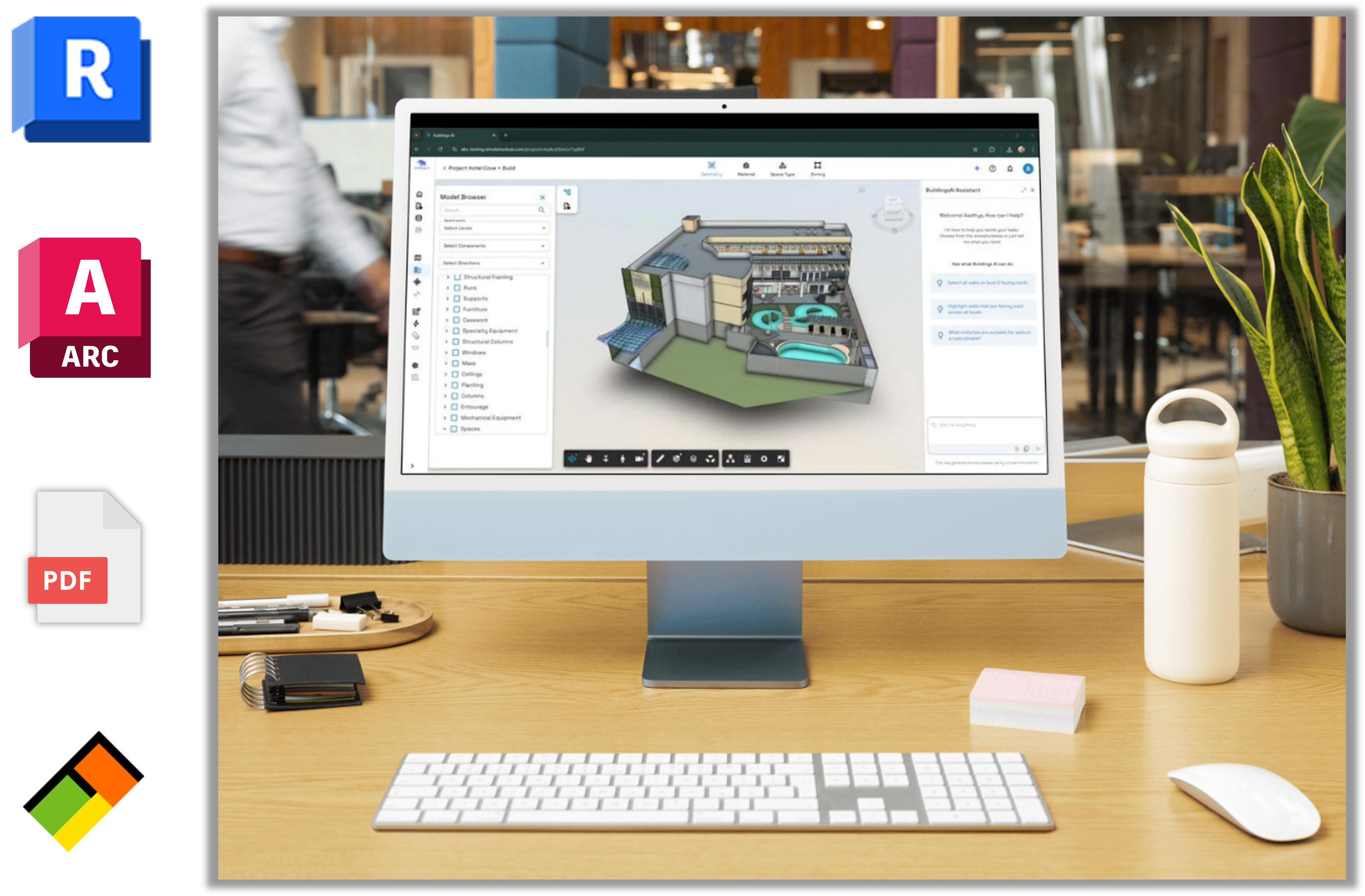 Platform Used - Buildings AI - simulationHub